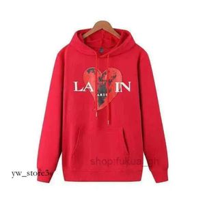 Lanvin Hoodie Men's Hoodies Sweatshirts 2023 Lanvins Hoodie Designer Seater Mens and Lomens Sweatshirt Retter Printed Pullover Reas 10 15