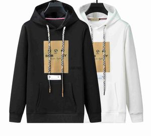 Hoodie designer för män tryck hoodies lös huvtröja hösten vinter pullover mode tröjor