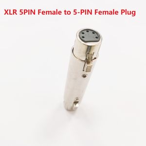 Mikrofon XLR 5Pin Buchse auf 5-PIN XLR-Buchse MIC Stecker Lautsprecher Adapter Stecker / 5PCS