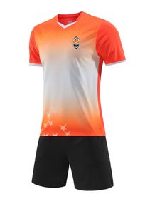 FC Shakhtar Donetsk Herren-Trainingsanzüge für Kinder, Outdoor-Freizeit-Trainingsanzüge, Anzüge für den Sommer, kurzärmeliger, atmungsaktiver Sportanzug