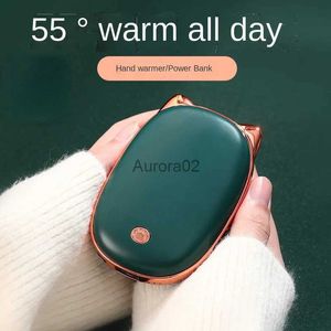 Space Heaters Rechargeable Hand Warmer Electric Heater 5200mAh Portable USB Hand Warmer Pocket Size for Women Heat Therapy Outdoor Sports YQ231116