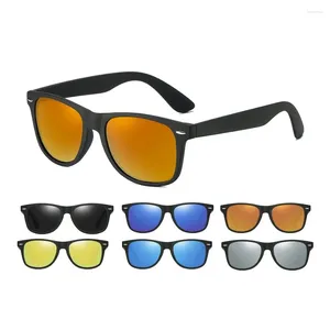 Sonnenbrille Hohe Qualität Guter Preis Mattierender PC-Rahmen UV400 Polarisierte Linse Original Classic Oval Für jede Gesichtsform