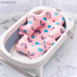 Cuscini Baby Shower Tappetino per vasca da bagno Tappetino per vasca antiscivolo Sicurezza per neonati Sicurezza infermieristica Supporto per bagno Morbido comfort Cuscino per il corpo Tappetino PillowL231116