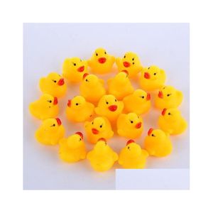 Bath Toys New Rubber Duck Duckie Baby Shower woda urodziny Urodziny Prezent Vee tylko dla upuszczenia dostawy dzieci Dhazh