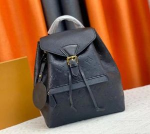 10A أسود مصمم مصمم فاخر حقيبة نسائية مضغوطة جلدية خمر كيس الكتف غير الرسمي على ظهر حقيبة ظهر للرجال.