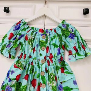 Adorável vestido de festa de princesa com flores para bebês meninas – perfeito para aniversários, casamentos e ocasiões especiais – roupas infantis para crianças