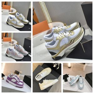 France C1 Designer-Schuhe, Designer-Sneaker, Sportschuhe, Damen, Retro-Freizeitschuhe, Wildleder, Nähte, mehrfarbig und vielseitig, dicke Sohlen, Schnür-Workout-Runner