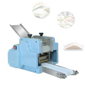 Knödelverpackungsmaschine Wonton Baozi Skin Making Machinery Jiaozi Rolling Automatic Shumai Slicer