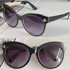 Małe okulary przeciwsłoneczne pszczół GG0358S Women Designer Moda Klasyczne okulary przeciwsłoneczne Travel wakacje okulary przeciwsłoneczne Masowe okulary rozmiar 58-18-140