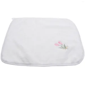 Подарочная упаковка, кухонные полотенца для рук, быстросохнущие свадебные салфетки, волокнистый носовой платок с вышивкой тюльпана для невесты