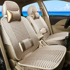 Pillow Car All Seasons Universal Surrounding Summer Ice Silk Seat Cover Special Single