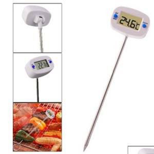 Termometri per uso domestico Ta288 Termometro con sonda digitale ad ago Strumento di misurazione della temperatura Barbecue Termometri per barbecue a olio liquido Dr Dh6Kq