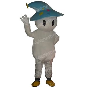 Simulation Schneemann Maskottchen Kostüm Erwachsene Größe Cartoon Anime Thema Charakter Karneval für Männer Frauen Halloween Weihnachten Fancy Party Kleid