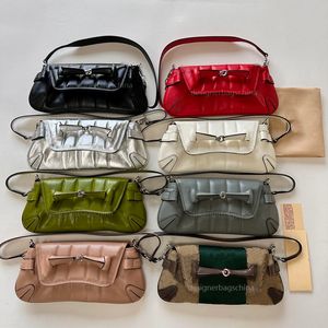 Łańcuchy koni -crossbody worki na ramię Zakupy Hobo oryginalne skórzane torebki torba klapka pod pachami pikowania torebka torebka torebka posłańca portfel Regulowany pasek