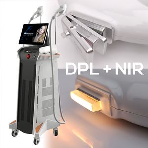Máquina indolor permanente da remoção do cabelo de DPL OPT IPL Laser Rejuvenescimento da pele Equipamento de beleza Sistema de depilação