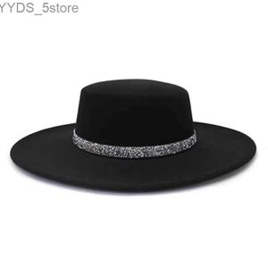 Chapéus de aba larga Chapéus de balde Chapéus femininos para homens britânicos melhores homens panamá jazz domo chapéu frete grátis luxo mulher fedora moda elegante chapéu de aba larga YQ231116