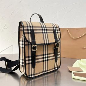 2023 Burberriy Luxury Backpack Designer Bag Letter Sequined streak top quality Leather Material Large Capacity backpack Temperament Hundred Shoulder tote Bag 001