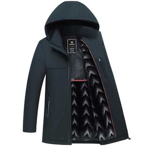 Herrarna ner parkas vattentät parkas långjacka nya vinter män varm kappa mens huva huva casual märke vindtätt outwear hatt parkas jacka man j231116