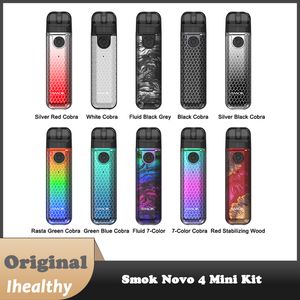 Smok Novo 4 Mini Kit 25W 900MAHバッテリー2MLポッドLP1シリーズコイルと互換性のある100％オリジナル