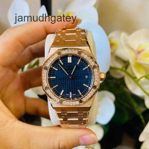 AP Swiss Luksus Watch Watch Watch Royal Oak Series 77451or Automatyczne maszyny 18K Rose Gold Diamond Fashion Watch Sdad Sdad