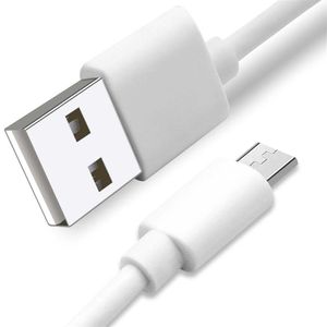 1M Super Fast 2A Micro USB Charger Cable Charging Data Led för mobiltelefoner Android -enheter Data Cord White Black DHL FedEx Ups Gratis frakt