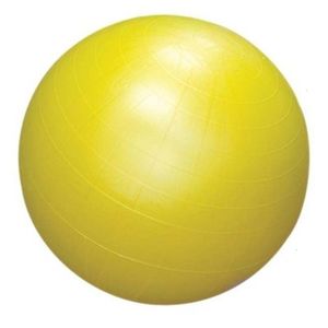 Palline da yoga Palla gonfiabile CushyAir da 30 pollici gialla 231115