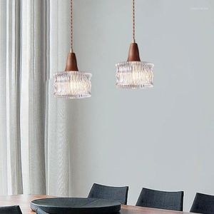 Pendellampor lampor fixtur modern belysning fixturer glas hängande lampa för kök ö sovrum vardagsrum kafé