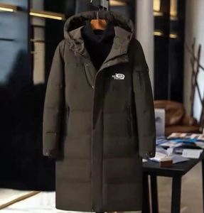 Puffer Mens Womens Designer Jacket Windbreaker Ytterkläder Högkvalitativ klassisk kontrast Down -kappstorlek 335