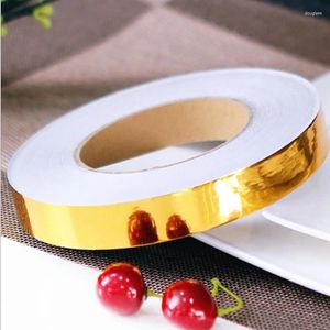 Wall Stickers 1 Roll 5mm Ceramic Tile Mildewproof Gap Tape Self Adhesive Waterproof Decor Gold Silver Black