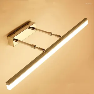 Lampa ścienna LED Proste nowoczesne wodoodporne antyfogowe wysuwane luster