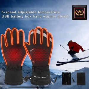 Handfot varmare unisex uppvärmda handskar varm handskar skidhandskar vattentäta handskar handvärmare för vinter utomhus camping vandring män kvinnor 231116