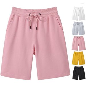 Mäns byxor Summer Cotton Sticked Nickel Fashion Sports Shorts gränsöverskridande Solid Color Women's Casual av samma stil