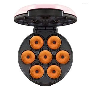 Moldes de cozimento Donut Mini Faça Antiaderente Bolo Donut Máquina Dupla Face Aquecedora DIY Home Use