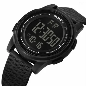 Wristwatches Men's Digital Electronic Watch Sports Glow 45mm Large Dial Student Outdoor Adventure Trend Multifunctional Watches