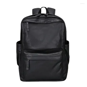 Рюкзак Роскошный дизайн, мужские рюкзаки из натуральной кожи, модная сумка для отдыха, деловая сумка для ноутбука, дорожные школьные сумки 2A