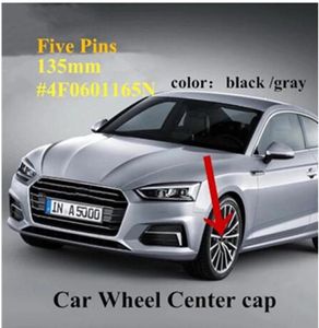 4PCS Wheel Hub Cap Center Cover 135mm ABS Hub Cap Logo sline 4F0601165 4F0601165N for A4L A6L Car Styling4103175