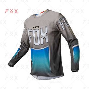 2023Men's T-Shirts 2023 Quick Drying Motocross Shirt Mx T-shirt Mountain Bike Bmx Dh Mtb Http Fox Mens Cycling Jersey Mexico Jersey 180 360 Y99