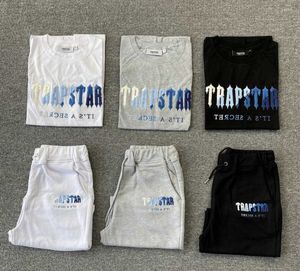 Men's T Shirts Spring Summer Trapstar Sports Short Sleeve Suit Män Kvinnor Högkvalitativa Gymträningskläder Leisure T-shirt Classic Design 60ess