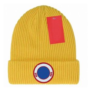Canadian Gooss Beasze czapka luksusowa najwyższej jakości projektant designerski dzianinowy kapelusz popularny maska ​​zimowa czapka