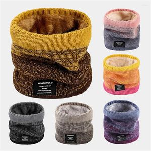 Bandane Moda Inverno Caldo Peluche Sciarpa In Pile Termico Snood Collo Scaldacollo Scialle Da Sci Per Uomo Donna Regali