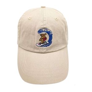 Ralphs Projektanci okrągłe czapka najwyższej jakości czapka nowa kość zakrzywiona wizjek Casquette Baseball Cap Women Gorras Snapback Caps Bear Dad Polo Hats dla mężczyzn Hip Hop