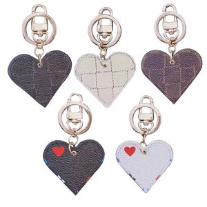 Design Keyring Women Keychain Heart Key Ring Bag Charm Boutique Car Holder Accessories With Present Box