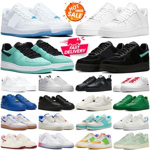 nike air force one airforce 1 af1 erkekler kadınlar rahat ayakkabılar üçlü beyaz siyah erkek eğitmenler Doğa Sporları Sneakers