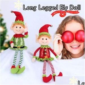 Christmas Decorations Christmas Decorations 65Cm Long Legged Elf Doll Party Ornament Xmas Tree Pendants Window Decoration Years Gifts Dhzgj