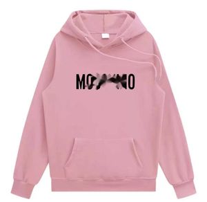 Moschino Hoodies Sweatshirts Moschino Grafikdruck Perfekter übergroßer Herbst Herren Designer Hoodys Pullover Sport Wen