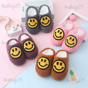 Pantofole ASIFN Pantofole per il viso Donna Inverno Pantofole per la casa Pelliccia soffice antiscivolo Scarpe per la casa per le donne Pantofole per bambini Genitori Bambini T231116