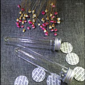 収納ボトル50 PCS 40 ml透明ミニプラスチックボトル1オンスキャンディフードバス塩パッケージングコンテナパーツスパイスサンプルバンク