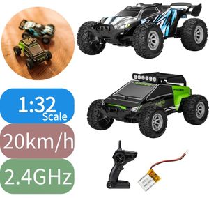 Elektrik/RC Araba 1 32 Ölçekli Mini RC Araba Drift RC Yarış Araba Buggy Radyo Kontrolü Uzak off-road Kamyonları Yüksek Hız 2.4GHz Oyuncak Doğum Günü Hediyesi 231115