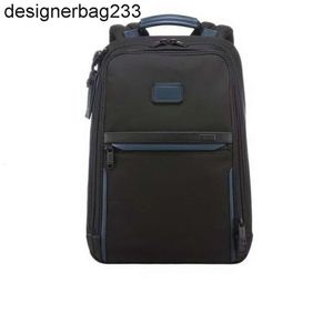 Luxury pack designer mens backpack TUMS back men Handbag Sport bookbag 2603581D3 ALPHA3 Series Mens Business Leisure Commuting 13 inch Computer J15Y