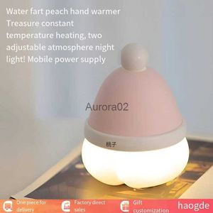 Space Heaters Cute Hand Warmer Power Bank 2In1 Usb Rechargeable Winter Mini Hand Warmer Electric Heater Pocket Fast Heating Winter Gift YQ231116